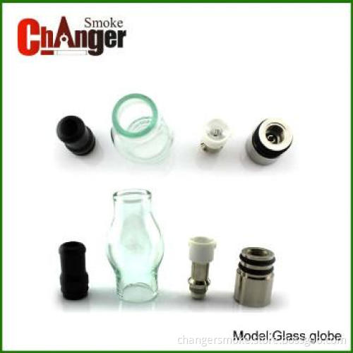 2013 latest new changeable coil glass global atomizer/ pyrex protank